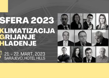 Konferencija „Sfera 2023: Klimatizacija, ventilacija i grijanje“ 21. i 22. marta