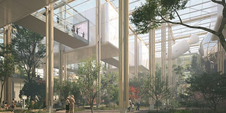 Zelene galerije novog muzeja u Rimu obogaćuju urbano tkivo grada