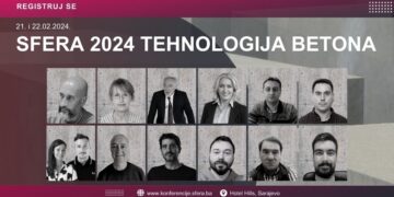Konferencija ”Sfera 2024: Tehnologija betona” uskoro u Sarajevu