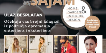 Posjetite ”Home & Garden Interior Design” ove subote u Delta Planetu u Banjoj Luci