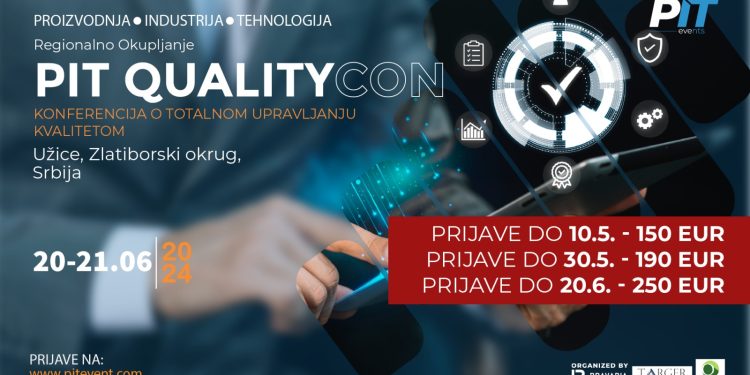 U četvrtak počinje dvodnevni događaj, PIT QualityCon 2024!